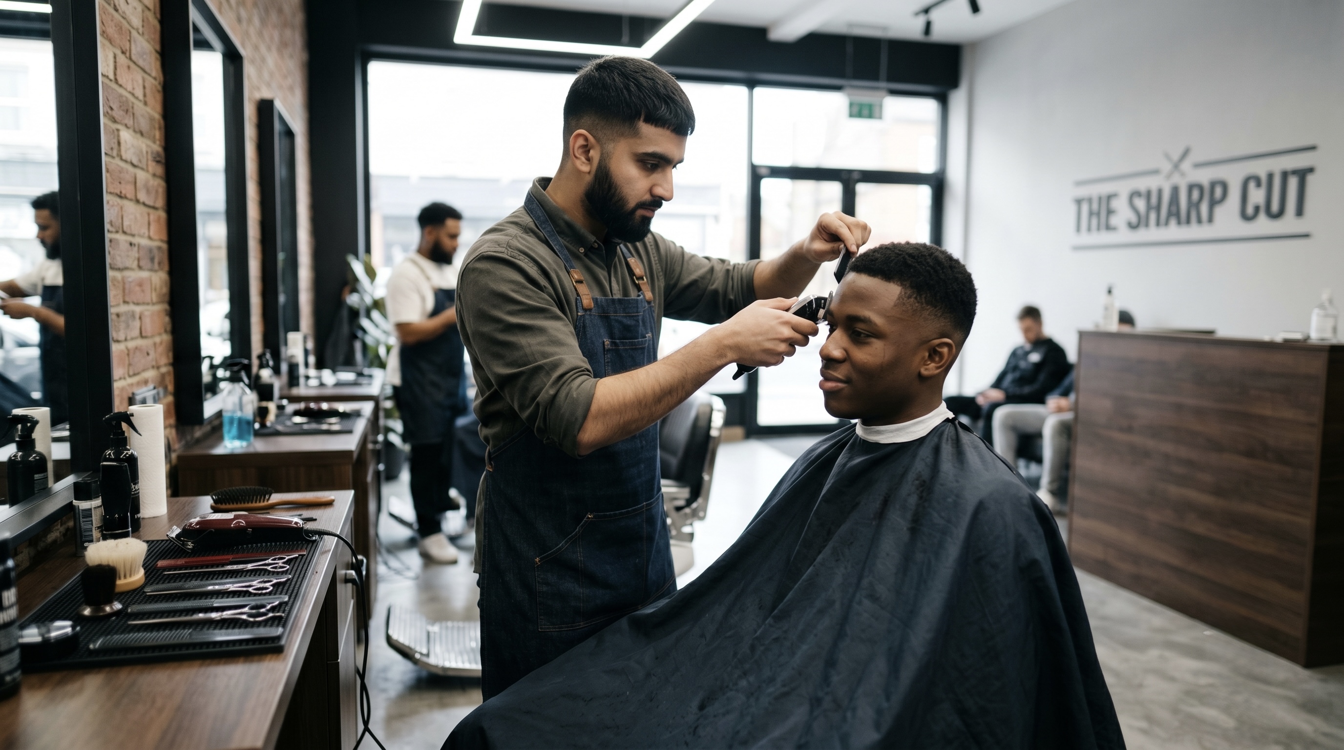 The Sharp Cut barbershop